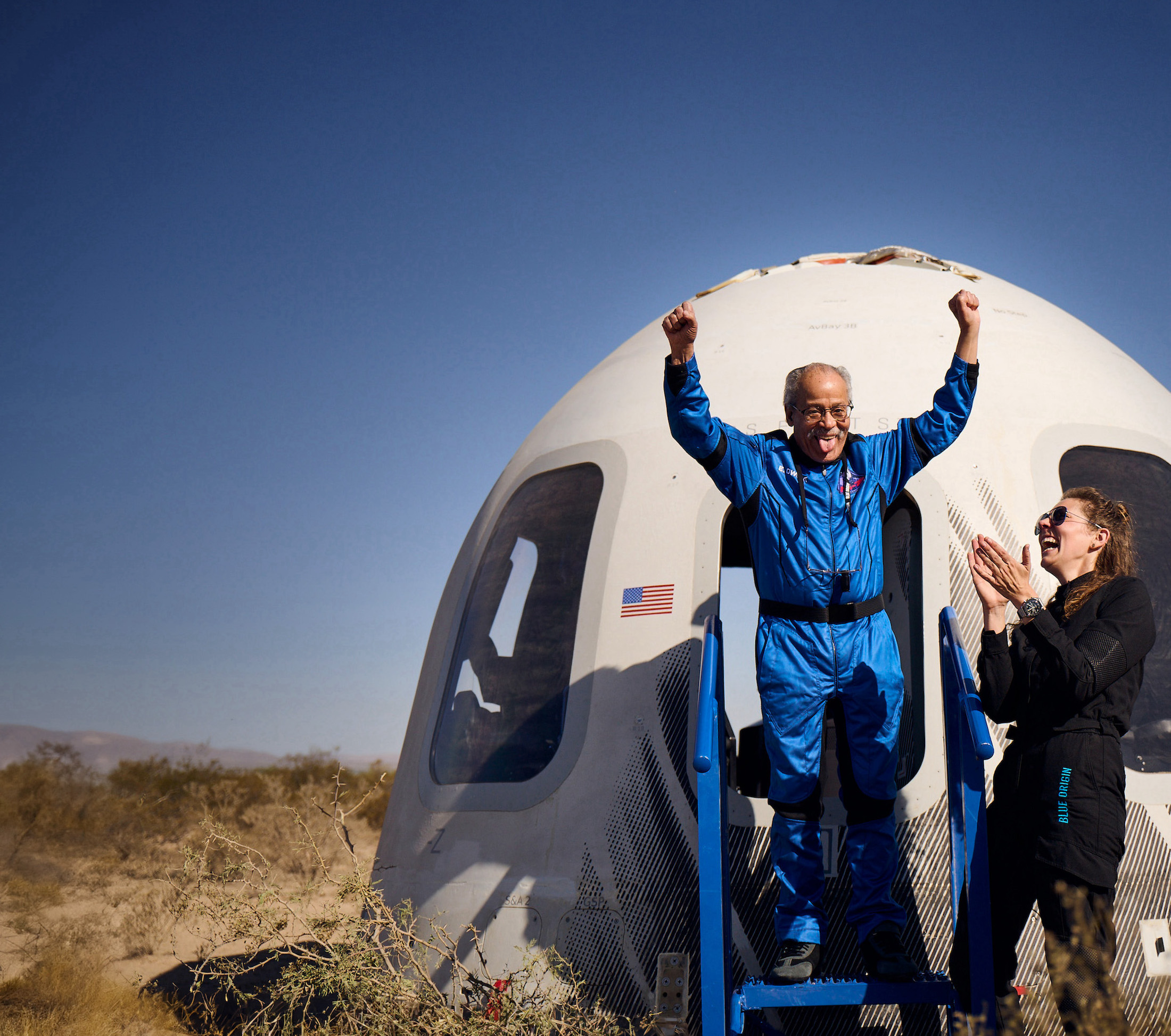 SpaceTracker: 90 year old goes to space!